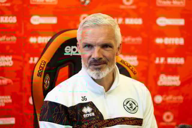 Dundee United Manager Jim Goodwin