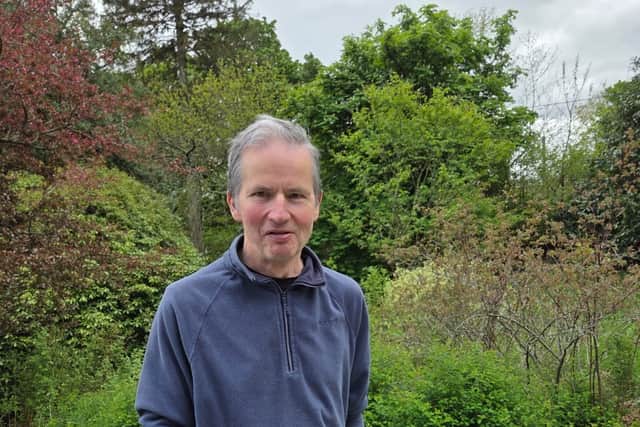 Christopher Lambton, who has been involved in improving access in Broughtonknowe over the years and assisted in the community buyout 