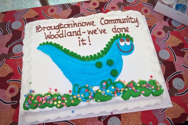 Celebrations were had following the successful community buyout 
