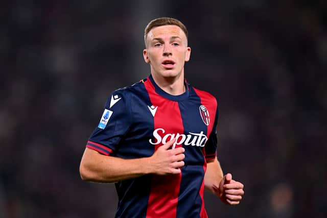 Lewis Ferguson started for Bologna against Juventus.