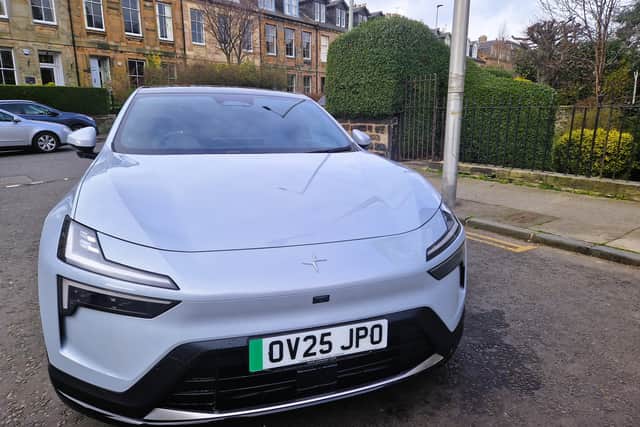Polestar dropped off in Edinburgh before a 215-mile trip to Torridon