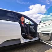 Driving a Polestar 4 in the Highlands 