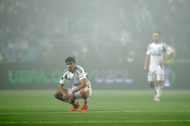 Hibs transfer target Migouel Alfarela is currently out on loan from Legia Warsaw.