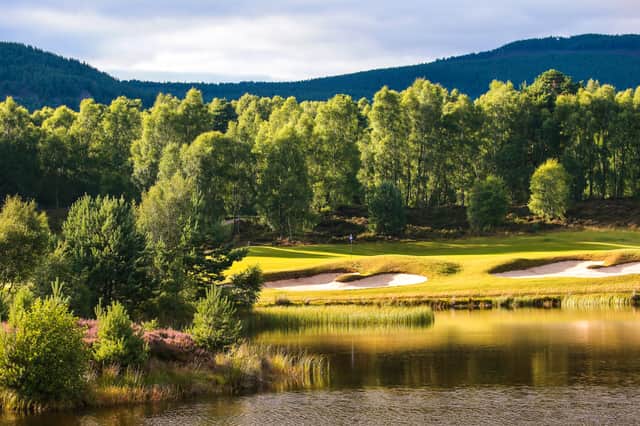 The Championship Course at Spey Valley is spectacular