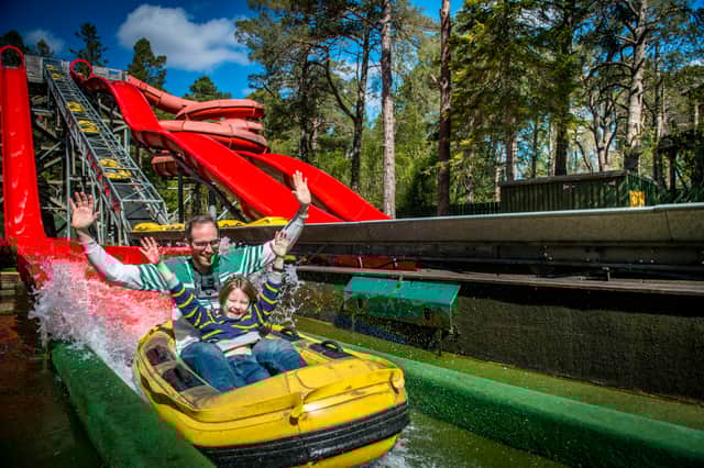 Some parents might struggle to coax their children away from the waterslides at Landmark