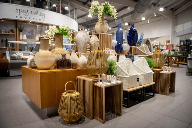 There is an array of luxury goods available at Spey Valley Shopping