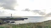 The lighthouse at Boddam, near where the fall took place
