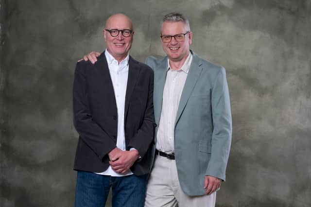 Scottish Opera general director, Alex Reedijk (left) with music director Stuart Stratford. 