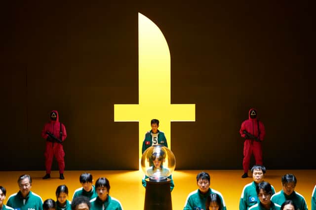 Lee Jung-jae as Seong Gi-hun in Squid Game S3