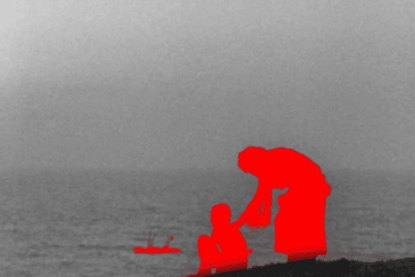 A still from Kamal Aljafari’s A Fidai Film