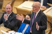 John Swinney delivers a statement on his Programme for Government at the Scottish Parliament (Picture: Jane Barlow)