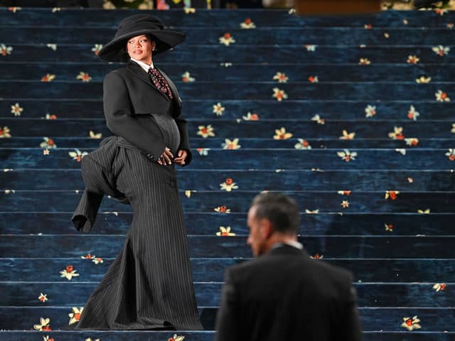 Barbadian singer and actress Rihanna announced her third pregnancy during the 2025 Met Gala. 