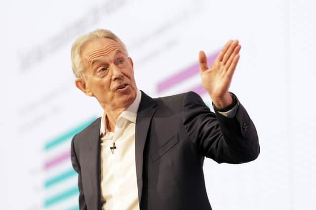 Sir Tony Blair has said net zero policies are "doomed to fail"