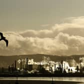 The oil refinery at Grangemouth has now closed amid the drive to achieve net-zero carbon emissions (Picture: Andrew Milligan)