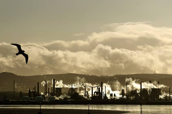 The oil refinery at Grangemouth has now closed amid the drive to achieve net-zero carbon emissions (Picture: Andrew Milligan)