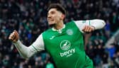 Hibs midfielder Nectar Triantis is on the shortlist for Scottish Football Writers' Player of the Year. (Photo by Ross Parker / SNS Group)