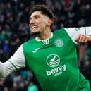 Hibs midfielder Nectar Triantis is on the shortlist for Scottish Football Writers' Player of the Year. (Photo by Ross Parker / SNS Group)