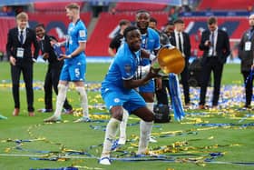 Rangers have been credited with an interest in Peterborough United attacker Kwame Poku. Cr: Getty Images.
