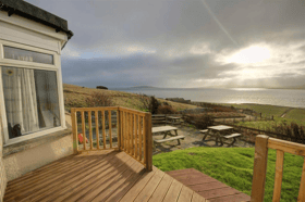 View from the deck at The Taversoe on Rousay. PIC: Contributed.