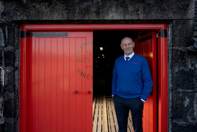 Callum Fraser, production manager at Glenfarclas Distillery