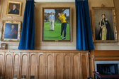 The new portrait has been unveiled in the Big Room of The Royal and Ancient Golf Club of St Andrews clubhouse