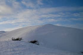 Turnhouse Hill in the Pentland Hills Regional Park near Edinburgh
