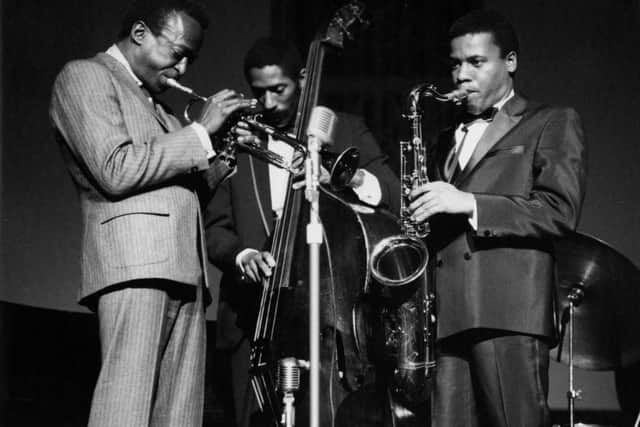 Miles Davis Quintent, Hammersmith, London, 1967. Artist Brian Foskett. (Photo by National Jazz Archive/Heritage Images via Getty Images)