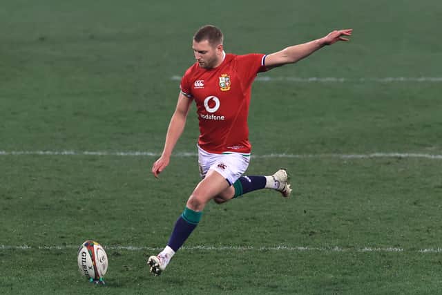 Finn Russell in action for the British and Irish Lions during the 2021 tour of South Africa.