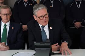 Prime Minister Sir Keir Starmer speaks on the phone to US President Donald Trump