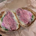 Redwood Wines £20 roast beef sandwich