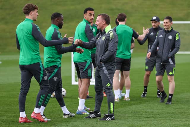 Brendan Rodgers wants his players to train to the max.