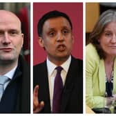 Stephen Flynn MP, Anas Sarwar MSP and Maree Todd MSP
