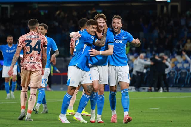Napoli are on the cusp of winning Serie A.