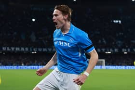 Scott McTominay scored five goals for Napoli in April.