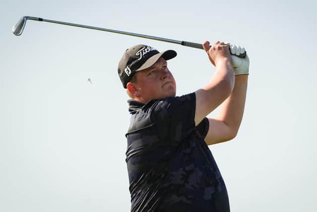Crail Golfing Society’s Andrew Davidson has made a strong start to the domestic season