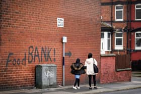 As poverty has deepened for many people, foodbanks have become commonplace across the UK (Picture: Christopher Furlong)