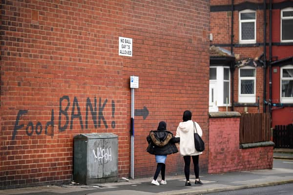 As poverty has deepened for many people, foodbanks have become commonplace across the UK (Picture: Christopher Furlong)