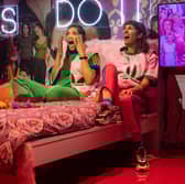 Poppy Jay and Rubina Pabani, hosts of Brown Girls Do it Too podcast and stage version Brown Girls Do It Too: Mama Told Me Not to Come.