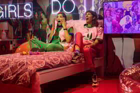 Poppy Jay and Rubina Pabani, hosts of Brown Girls Do it Too podcast and stage version Brown Girls Do It Too: Mama Told Me Not to Come.