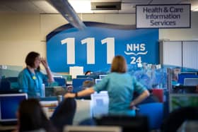 A fifth of calls to NHS 24 last year were abandoned.