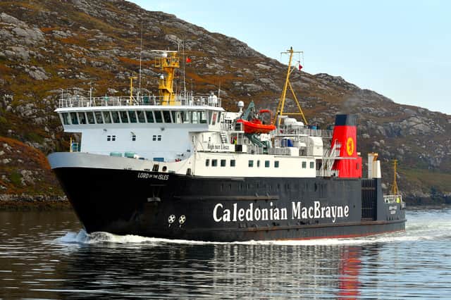 Lord of the Isles serves the Mallaig-Lochboisdale route