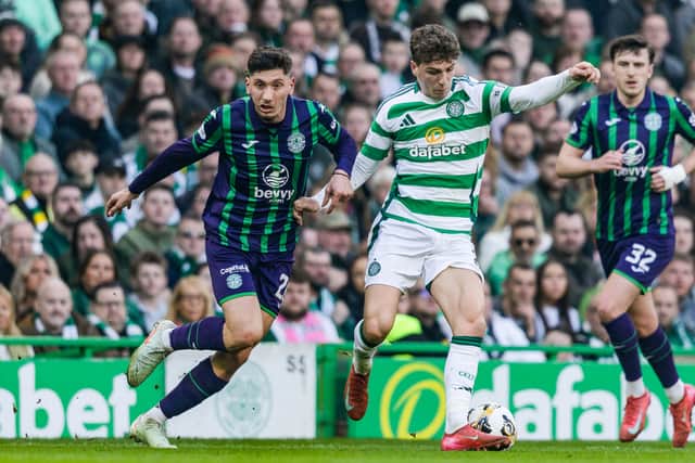 Nectarios Triantis and Hibs come up against Celtic this weekend.
