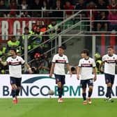 Bologna lost 3-1 at the San Siro against AC Milan.