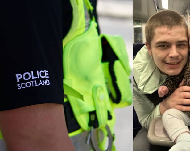 Craig White, pictured right, has been reported missing from Glasgow. 