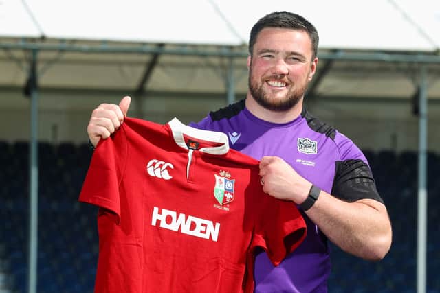 Glasgow Warriors' Zander Fagerson is pictured after being called up for the British & Irish Lions' tour of Australia.