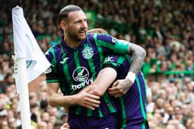 Martin Boyle netted Hibs’ opener in the 3-1 defeat by Celtic on Saturday.
