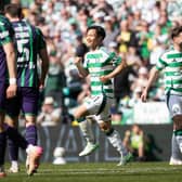 Celtic's impressive midfielder Reo Hatate scored in the 3-1 win over Hibs.
