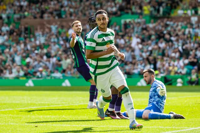 Adam Idah hopes to hit the 20-goal mark for Celtic.