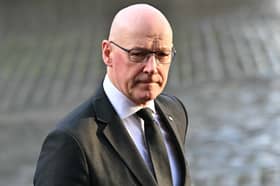 John Swinney has spoken movingly about his struggle to decide how to vote on the assisted dying Bill (Picture:  Andy Buchanan/pool)