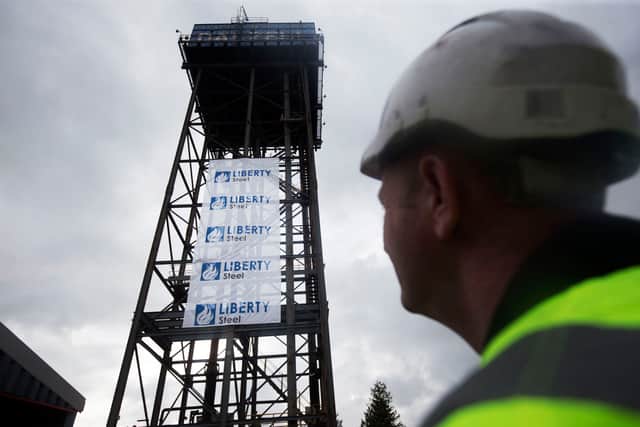 Dalzell Steelworks in Motherwell.